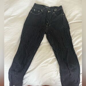 VINTAGE VERSACE pinstripe trouser